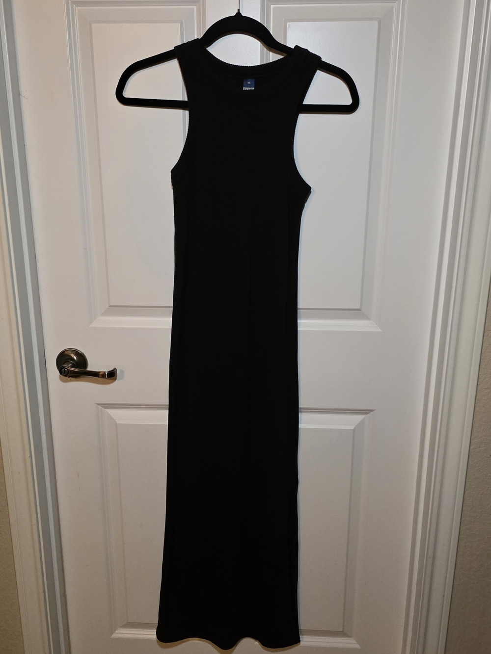 Old Navy Black Racerback Maxi Dress